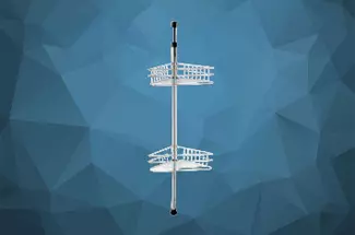 Teleskopregal fürs Badezimmer