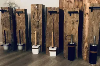 WC-Rollenständer mit WC-Bürste